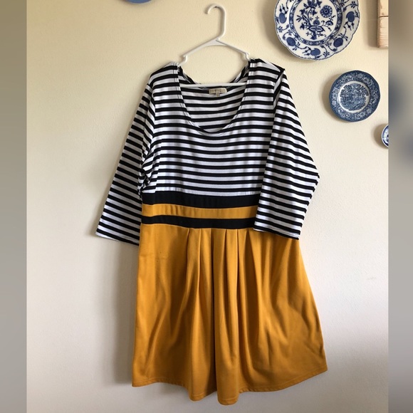 modcloth yellow dress